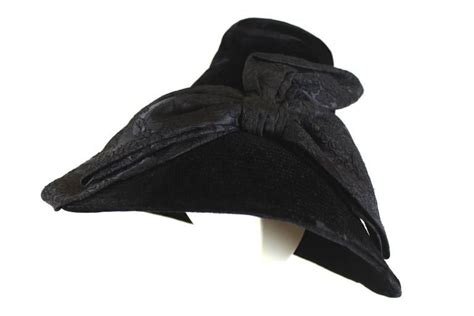 1950s Dior Feather Hat 